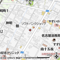 マヤマサラ 西尾店周辺の地図