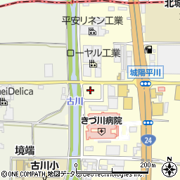 京都府城陽市平川西六反42-31周辺の地図