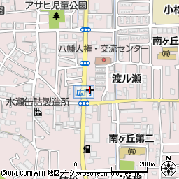 京都府八幡市八幡周辺の地図