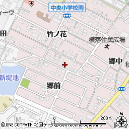 愛知県額田郡幸田町横落竹ノ花120-1周辺の地図