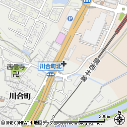 三重県亀山市川合町265周辺の地図