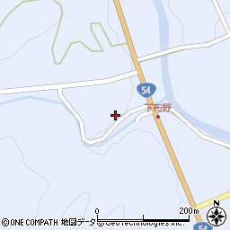 広島県三次市布野町下布野97周辺の地図