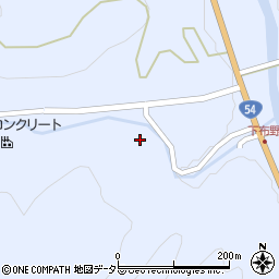 広島県三次市布野町下布野477周辺の地図
