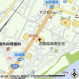 兵庫トヨタ自動車マイカーランド姫路周辺の地図