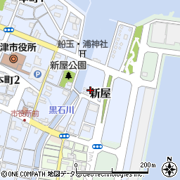 静岡県焼津市新屋438-1周辺の地図