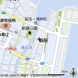 静岡県焼津市新屋438-1周辺の地図