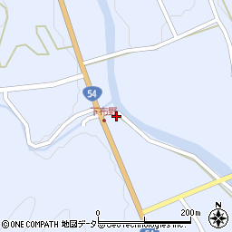 広島県三次市布野町下布野350周辺の地図