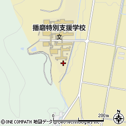 兵庫県たつの市揖西町中垣内乙周辺の地図