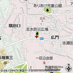 京都府八幡市八幡清水井186周辺の地図