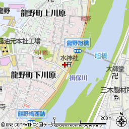 兵庫県たつの市龍野町水神町220周辺の地図