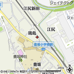 愛知県額田郡幸田町野場鶏島31周辺の地図