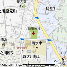 大阪府高槻市宮之川原元町1周辺の地図