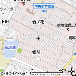 愛知県額田郡幸田町横落竹ノ花118周辺の地図