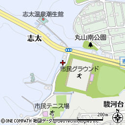 静岡県藤枝市志太643-16周辺の地図