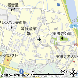 兵庫県姫路市実法寺652周辺の地図
