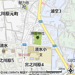 大阪府高槻市宮之川原元町1-1周辺の地図