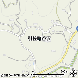 静岡県浜松市浜名区引佐町谷沢周辺の地図