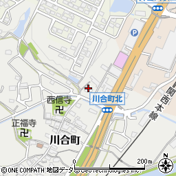 三重県亀山市川合町293周辺の地図