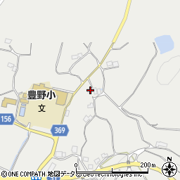 岡山県加賀郡吉備中央町豊野4340周辺の地図