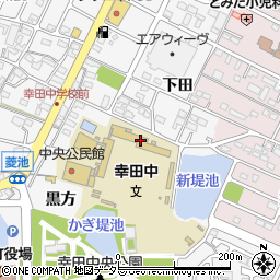 幸田町立幸田中学校周辺の地図
