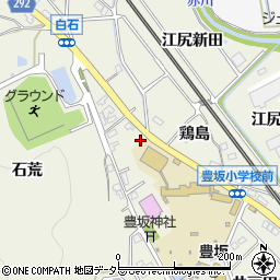 愛知県額田郡幸田町野場鶏島39周辺の地図