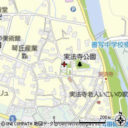 兵庫県姫路市実法寺663周辺の地図