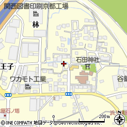 京都府八幡市上津屋里垣内31周辺の地図