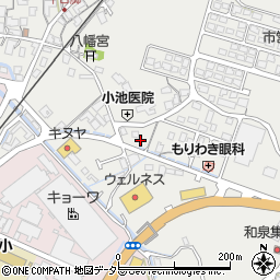 中酪牛乳浜田営業所周辺の地図