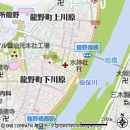 兵庫県たつの市龍野町水神町227周辺の地図