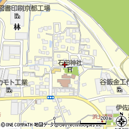 京都府八幡市上津屋里垣内79周辺の地図