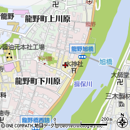 兵庫県たつの市龍野町水神町215周辺の地図