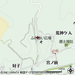 愛知県新城市小畑前父周辺の地図