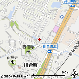 三重県亀山市川合町291周辺の地図