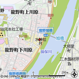 兵庫県たつの市龍野町水神町216周辺の地図