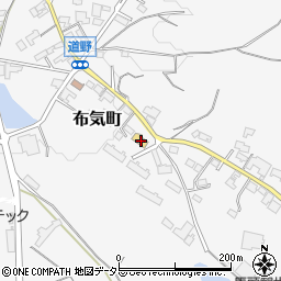 三重県亀山市布気町634-1周辺の地図