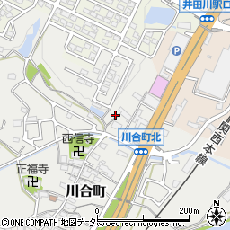 三重県亀山市川合町290周辺の地図