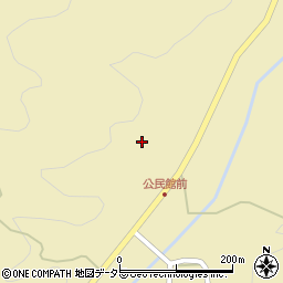 愛知県新城市黄柳野丸渕周辺の地図