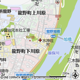 兵庫県たつの市龍野町水神町211周辺の地図