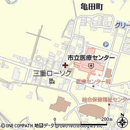 三重県亀山市亀田町467周辺の地図