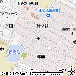 愛知県額田郡幸田町横落竹ノ花97周辺の地図