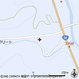 広島県三次市布野町下布野121周辺の地図