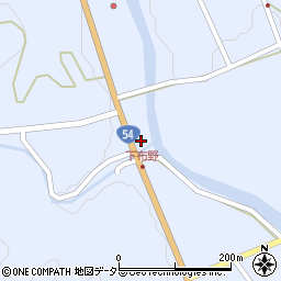 広島県三次市布野町下布野88周辺の地図