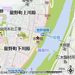 兵庫県たつの市龍野町水神町142周辺の地図