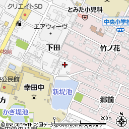 愛知県額田郡幸田町菱池下田87周辺の地図
