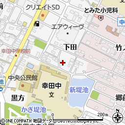愛知県額田郡幸田町菱池下田94周辺の地図