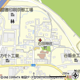 京都府八幡市上津屋里垣内85周辺の地図