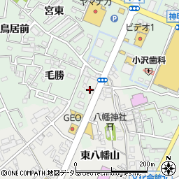 大浜燃料株式会社　西尾充填所周辺の地図