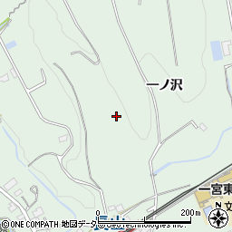 愛知県豊川市上長山町一ノ沢周辺の地図