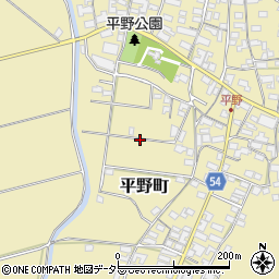 三重県鈴鹿市平野町周辺の地図