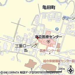 三重県亀山市亀田町467-30周辺の地図